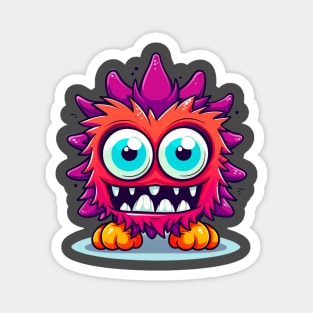 Cartoon Monster Magnet