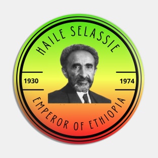 Haile Selassie Pin