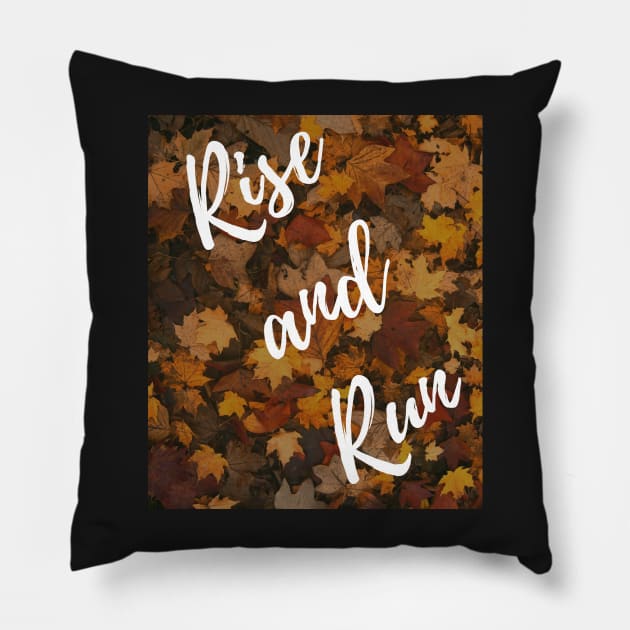 Rise and Run  Autumn 2 Pillow by alexandre-arts