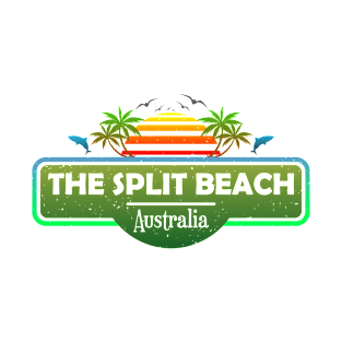 The Spit Beach Australia, Gold Coast, QLD, Tropical Palm Trees Sunset – Summer T-Shirt