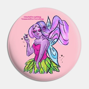 Mindful Fairy Pin