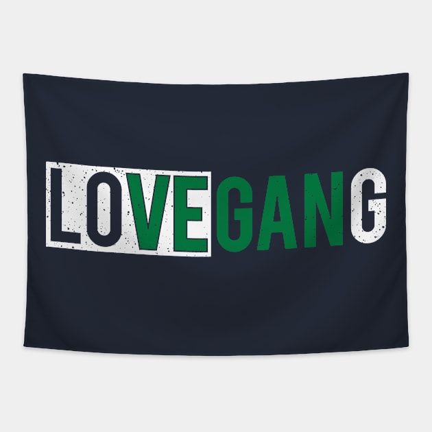 Vegan/Love Gang Tapestry by bellamuert3