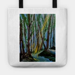 lost in the woods Tote