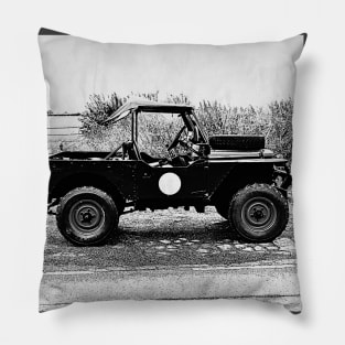 1955 Land Rover - Mavis Pillow