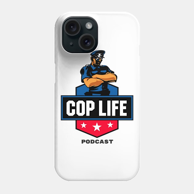 Podcast Logo Phone Case by CopLife