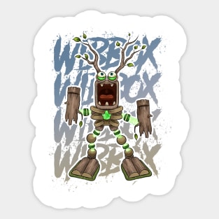 my singing monsters wubbox Sticker for Sale by FROMmetoyou1 in