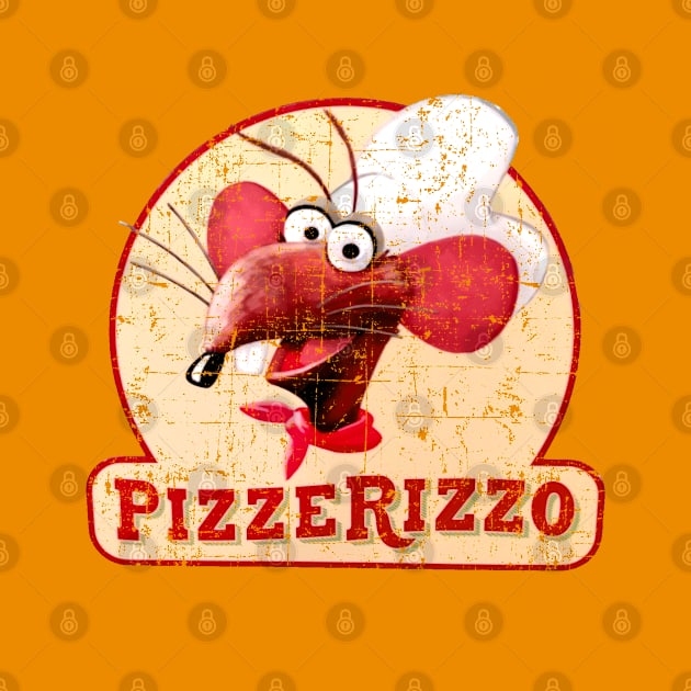 PizzeRizzo - Rizzo the Rat, distressed by hauntedjack