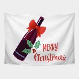 Merry Christmas Wine! Tapestry