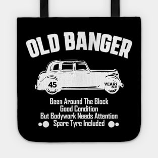 45th birthday 45 years old. Tote