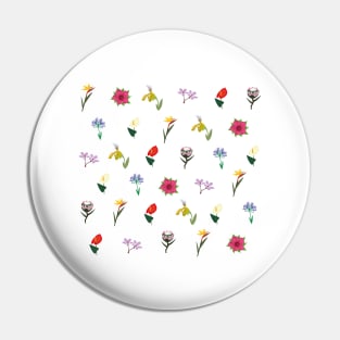 Madeira Island design inspired by it's flowers Pin