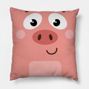 Mr Square Pig Pillow