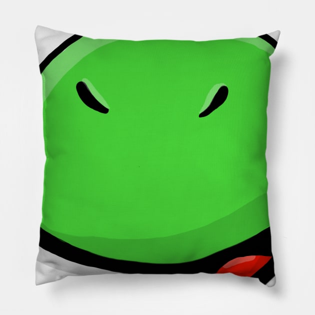 Dragon Mask Pillow by kg07_shirts