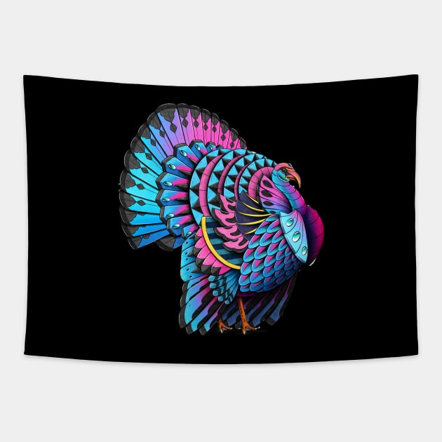 Turkey Tapestry by Psydrian