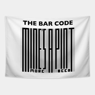 The Bar Code - Mine's a pint Tapestry