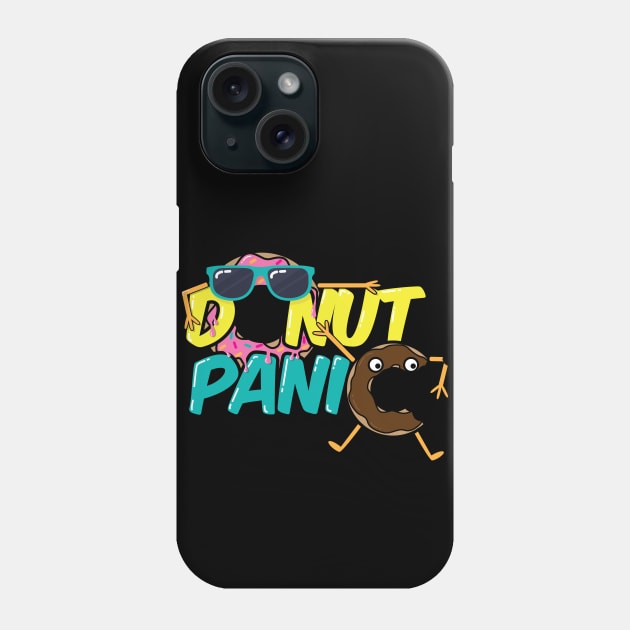 Donut Panic Phone Case by mai jimenez