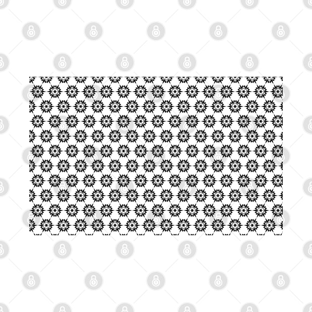 Black & White Print by Flamingo Design