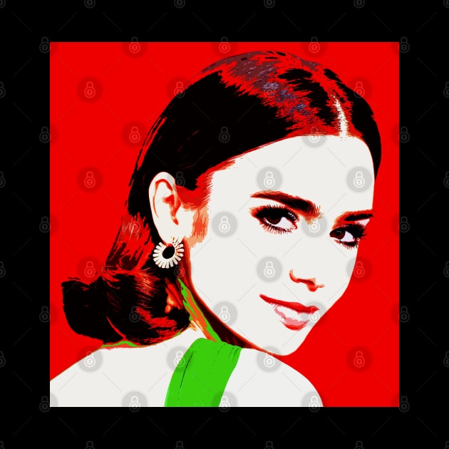 lily collins by oryan80