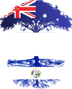 Australian Grown With Guanaco Roots - Gift for Guanaco With Roots From El Salvador Magnet