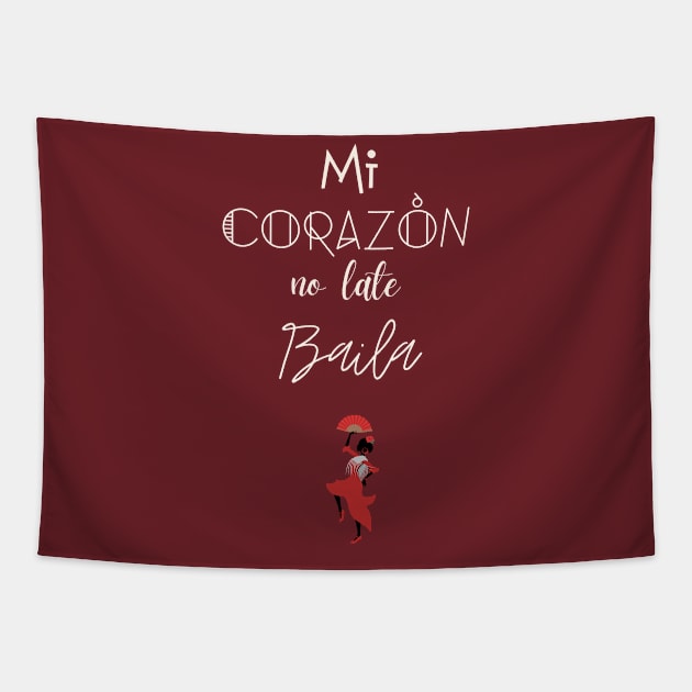 spanish dancer quote flamenco Tapestry by GOT A FEELING