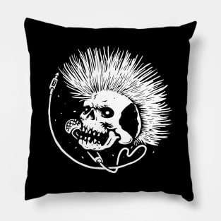 Skull Punk Pillow