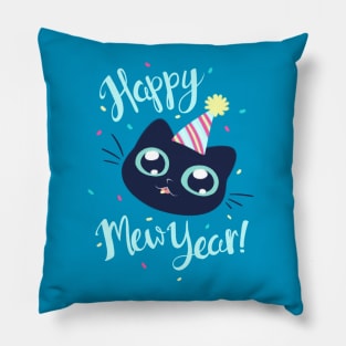 Happy Cat Year Pillow