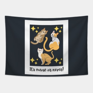 It's Meow Or Never! Tapestry