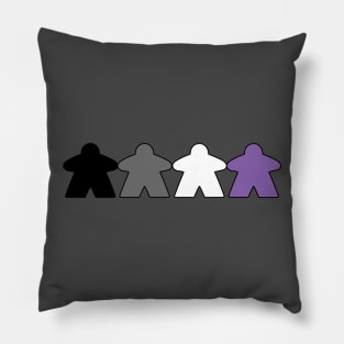 Asexual Meeples Pillow