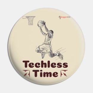 Techless Time Tee Pin