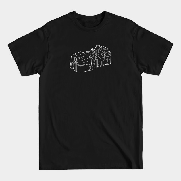 Discover Vintage Collector Transport Lineart - Kenner Toys - T-Shirt