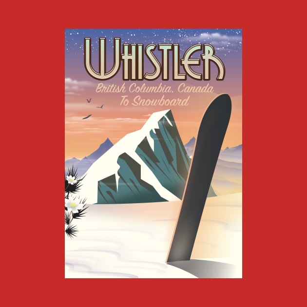 Whistler To Snowboard by nickemporium1