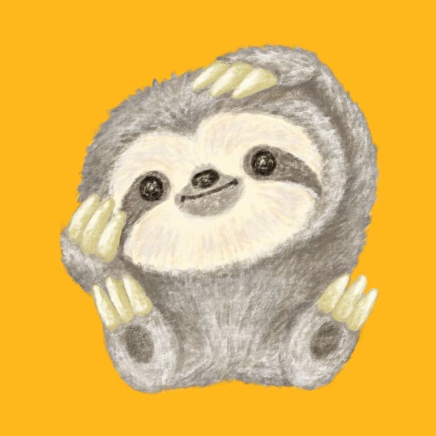 mischievous sloth by sanogawa