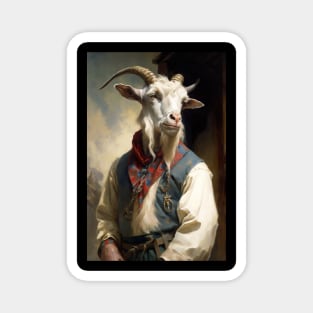 Billy Goat Classic Portrait Magnet