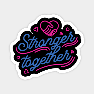 stranger together Magnet