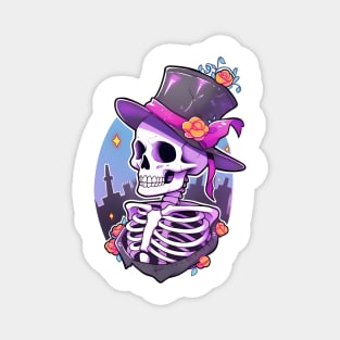 Halloween Skull Terror Magnet