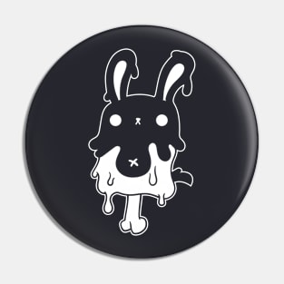 Melted Bunny Popsicle Pin