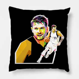 Luka Doncic Pillow