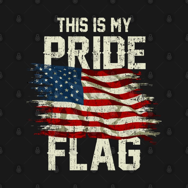 This Is My Pride Flag USA American 4th of July Patriotic by StarMa