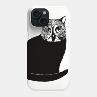 Owl Cat Phone Case