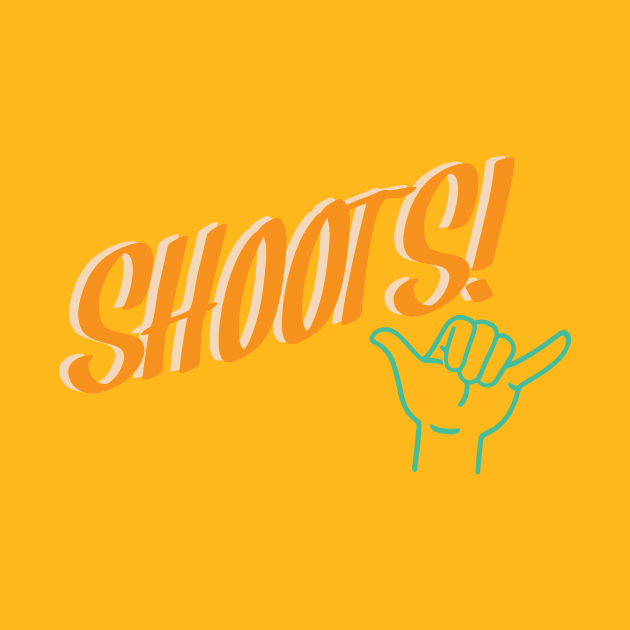 SHOOTS! (graphic tee) by amfaam