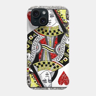 Queen of hearts Phone Case