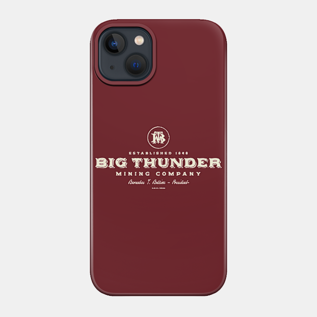 Big Thunder Mining Company - Theme Park Series - Disney - Phone Case