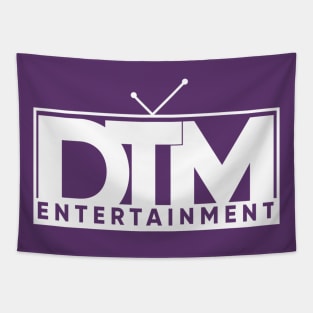 DTM Entertainment Winter Collection (White Logo) Tapestry