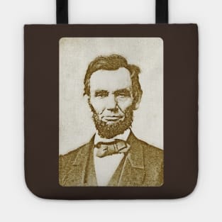 Honest Abe Lincoln Presidential Watercolor Painting Tote