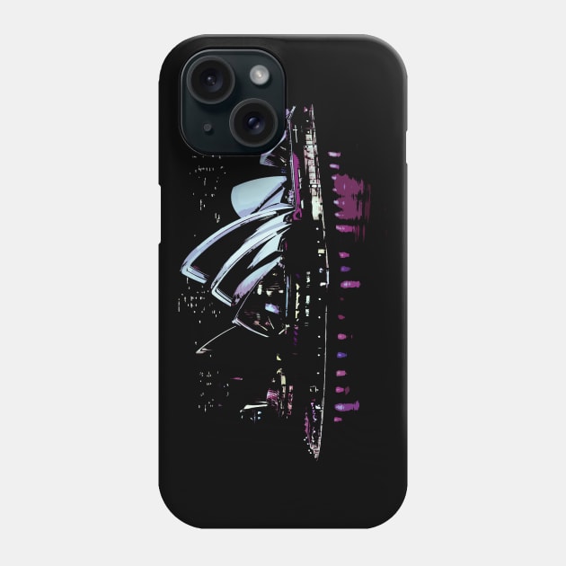 Sydney Opera House Retrofuture Phone Case by StupidHead