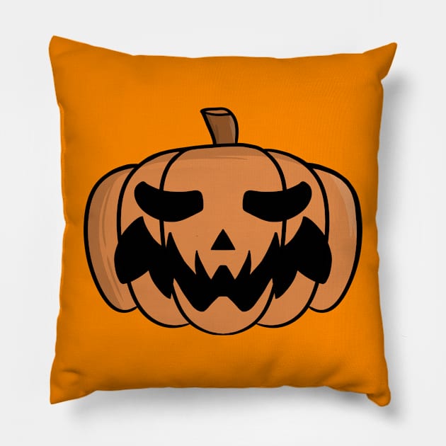 Halloween Pumpkin Pillow by DiegoCarvalho