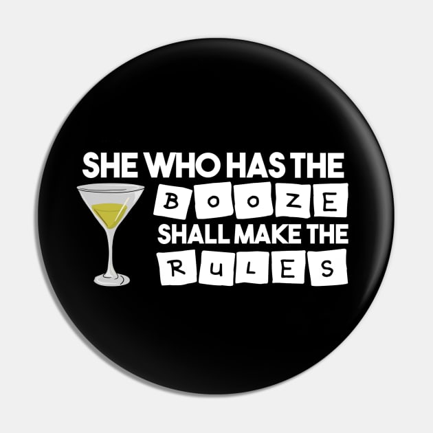 Barkeeper Woman Pin by TheBestHumorApparel