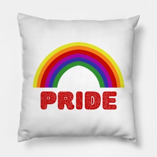 Pride Rainbow For Pride Month Pillow