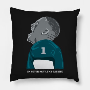 Jalen Hurts, starving quote Pillow