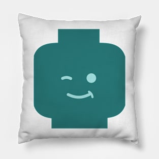 Minifig Winking Head Pillow