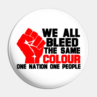 ONE NATION ONE PEOPLE Pin